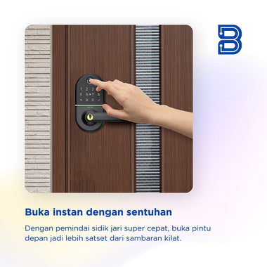 smart door lock dengan pin
