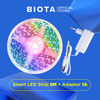 lampu led strip dan adaptor