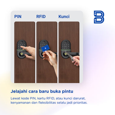 smart door lock dengan kartu
