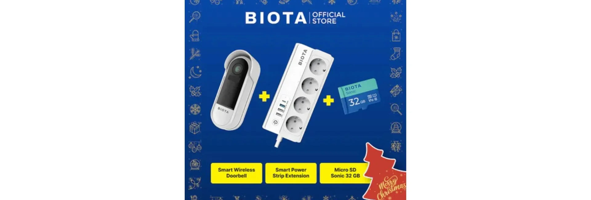 Parcel Natal Unik dengan Paket Smart Home BIOTA