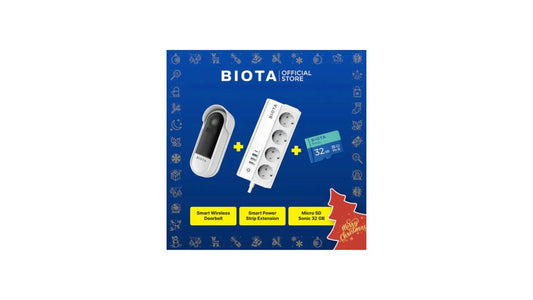 Parcel Natal Unik dengan Paket Smart Home BIOTA