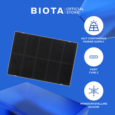 BIOTA Smart Camera Edge 4G + Solar Panel [Free Sim Card]