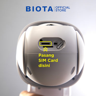 BIOTA Smart Camera Edge 4G + Solar Panel [Free Sim Card]