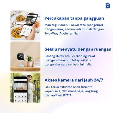 BIOTA Smart Camera Indoor Fixed Lite