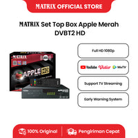 Matrix x BIOTA - Bundle Stadiumperience  - STB Apple Merah +  BIOTA TV Sync + Braket TV +  Antena HD 302 Indoor & Outdoor