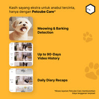 BIOTA X PETCUBE Bites 2 Lite - Smart Pet Camera With Snack Dispenser