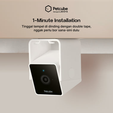 BIOTA X PETCUBE Cam - Smart Pet Monitoring Camera