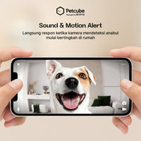 BIOTA X PETCUBE Cam 360 - Smart Pet Monitoring Camera 360 Derajat