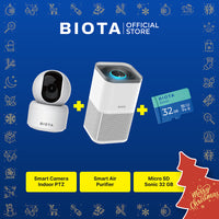 BIOTA PARCEL NATAL DAN TAHUN BARU - Paket 2 - Smart Camera Indoor PTZ + Smart Air Purifier + Memory Card Sonic 32GB 1pcs