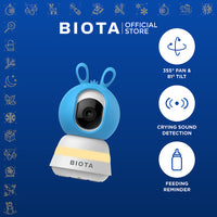 BIOTA PARCEL NATAL DAN TAHUN BARU - Paket 5 - Smart Baby Camera + Smart Baby Monitor +  [Free] Smart Light Bulb 9W