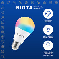 BIOTA PARCEL NATAL DAN TAHUN BARU - Paket 5 - Smart Baby Camera + Smart Baby Monitor +  [Free] Smart Light Bulb 9W