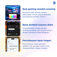 BIOTA PARCEL NATAL DAN TAHUN BARU - Paket 6 - Smart Pet Feeder + Smart Pet Water Fountain + Smart LED Strip 2M + Adaptor 1A for Smart LED Strip 7 Meter