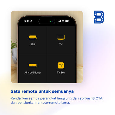 BIOTA Universal IR Remote