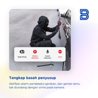kamera cctv outdoor diteksi gerak