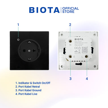 BIOTA Smart Wall Socket