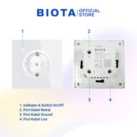 BIOTA Smart Wall Socket