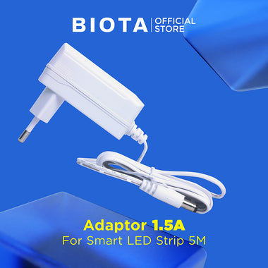 BIOTA Adapter 1.5A for Smart LED Strip 10 Meters