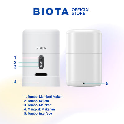 smart pet feeder otomatis