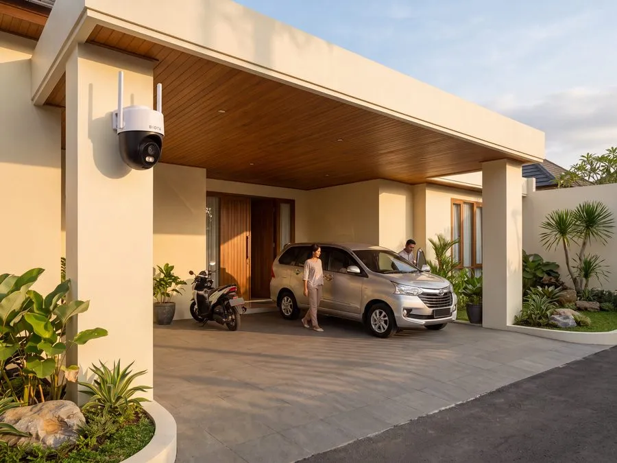 Carport & pagar depan
