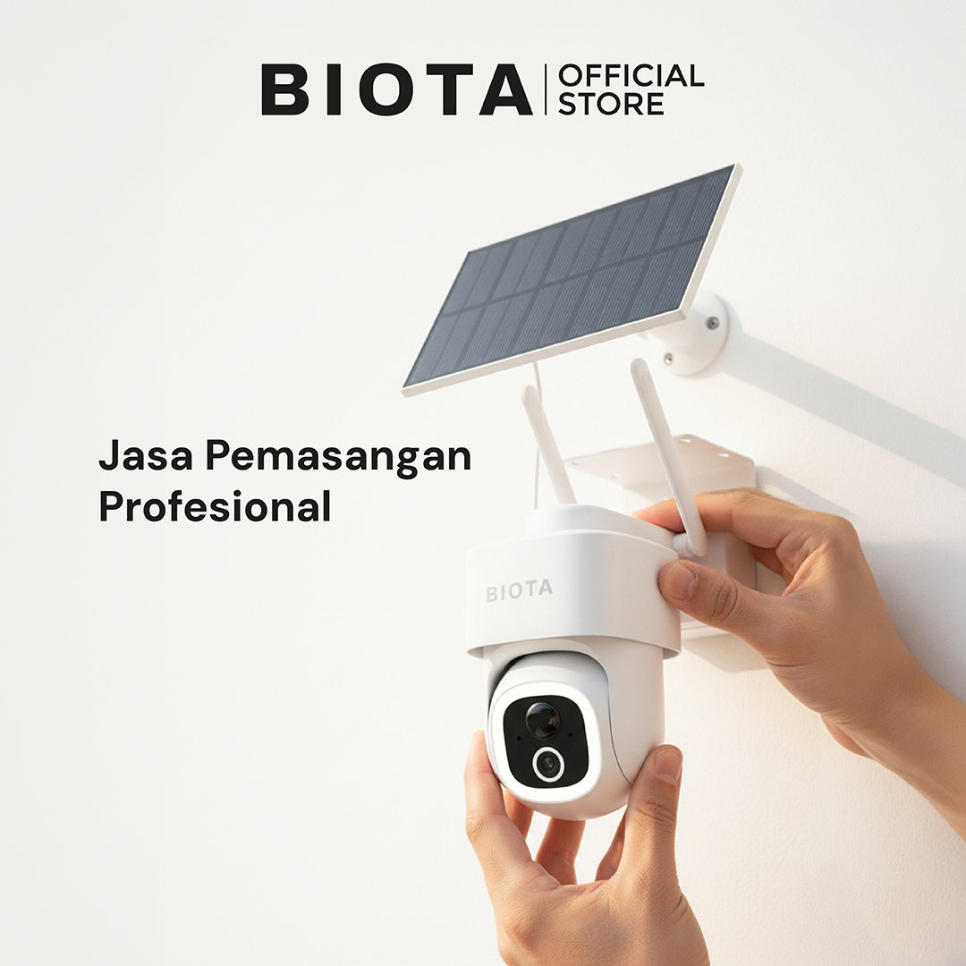 BIOTA Smart Camera Edge 4G PTZ + Solar Panel - Image 5