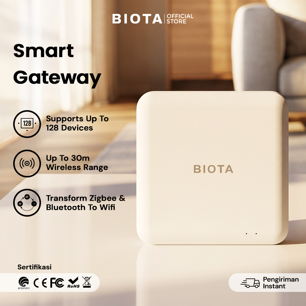 BIOTA Smart Gateway ZigBee Bluetooth WiFi