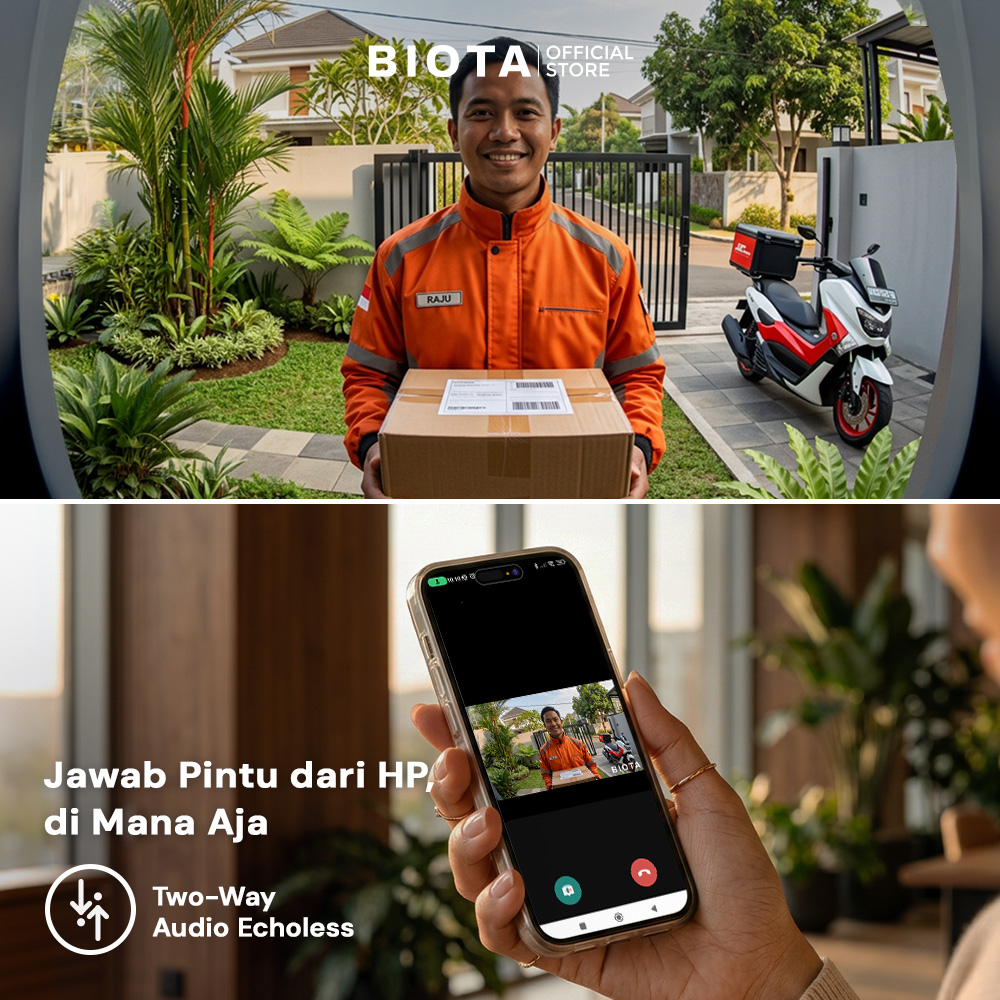 BIOTA Smart Doorbell Wireless Camera - Image 2