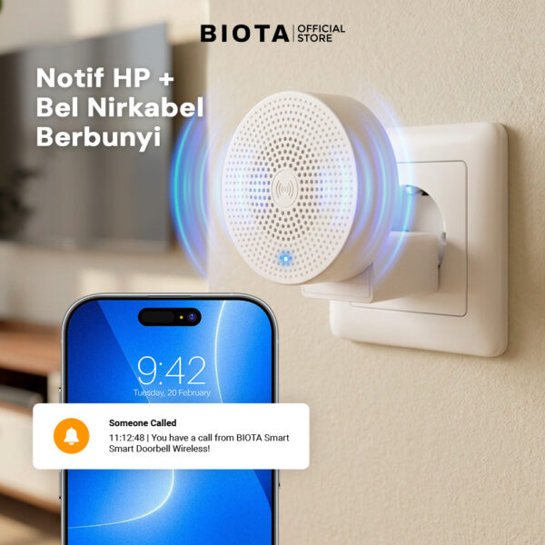 BIOTA Smart Doorbell Wireless Camera
