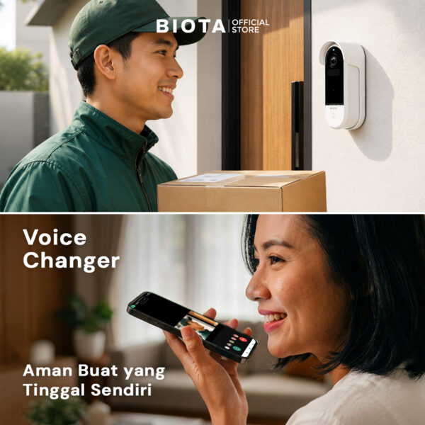 BIOTA Smart Doorbell Wireless Camera