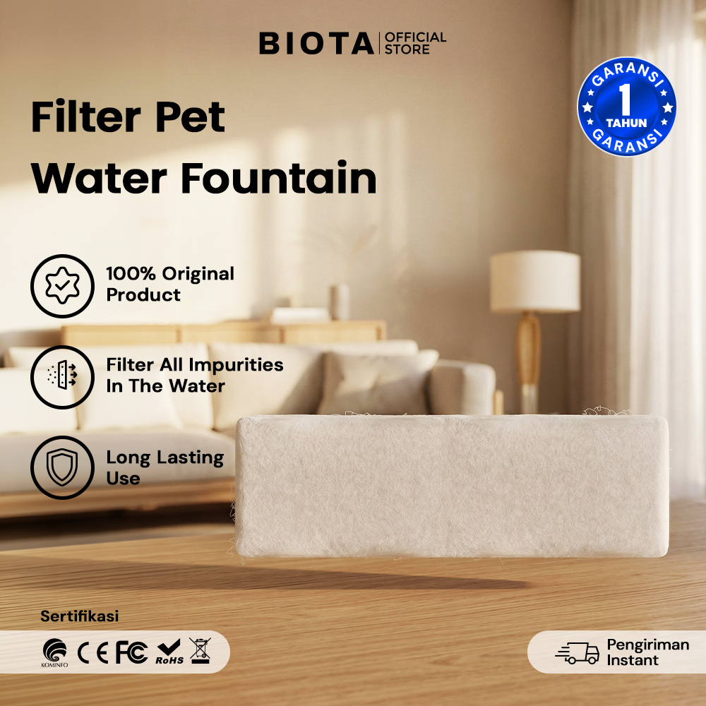 BIOTA Filter for Pet Water Fountain