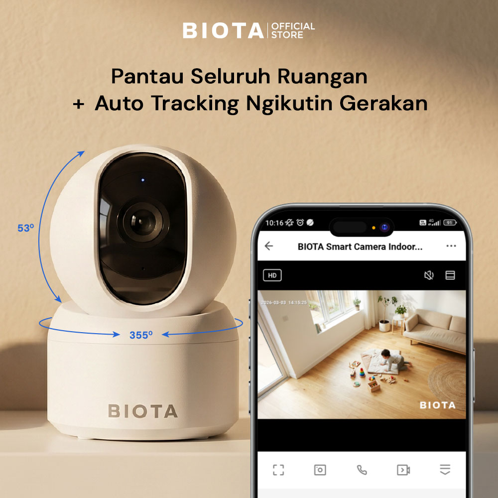 BIOTA Smart Camera Indoor PTZ - Image 2