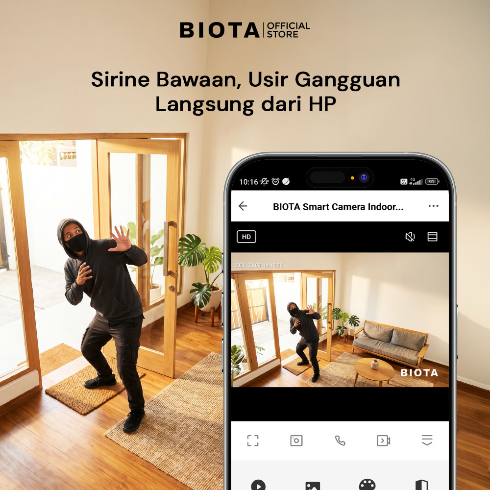 BIOTA Smart Camera Indoor PTZ - Image 7