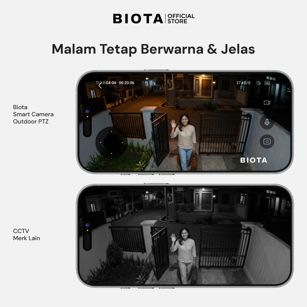 BIOTA Smart Camera Outdoor PTZ+