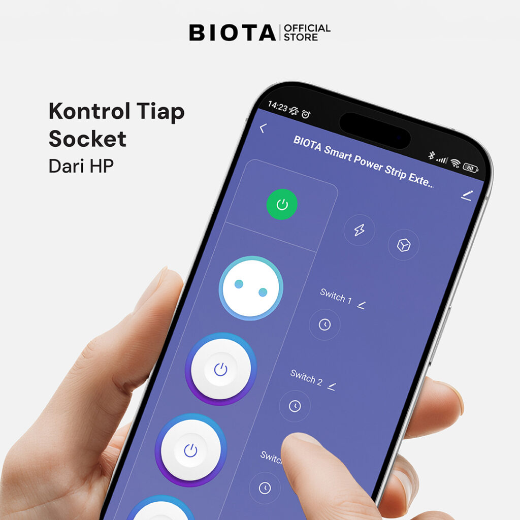 BIOTA Smart Power Strip Extension