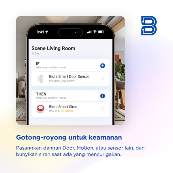 BIOTA Smart Home Siren
