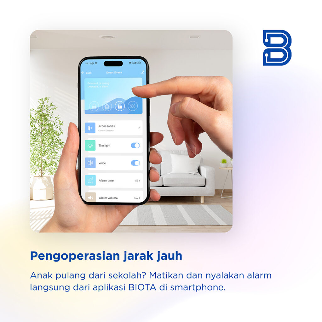 BIOTA Smart Home Siren