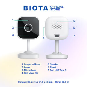 BIOTA Camera Indoor Fixed Lite Version - Image 3