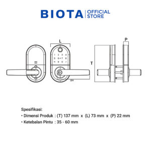 BIOTA Smart Door Lock Lite - Image 5