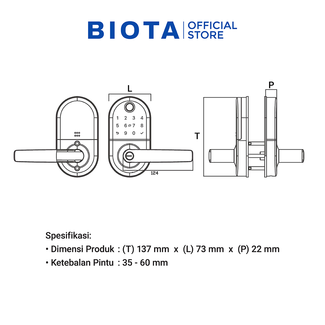 BIOTA Smart Door Lock Lite - Image 5
