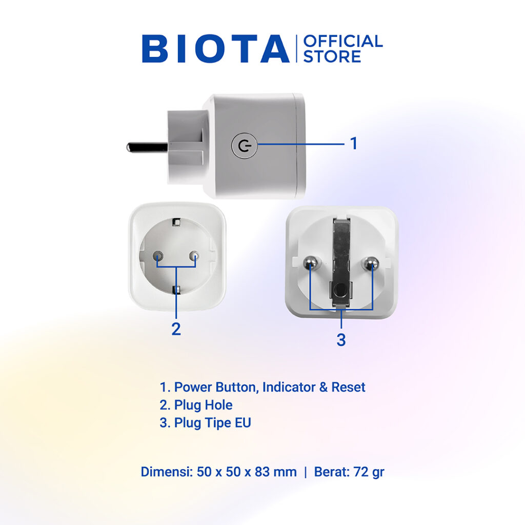 BIOTA Smart Plug Square