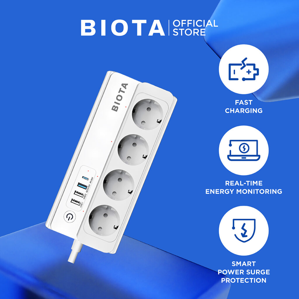 BIOTA Smart Power Strip Extension