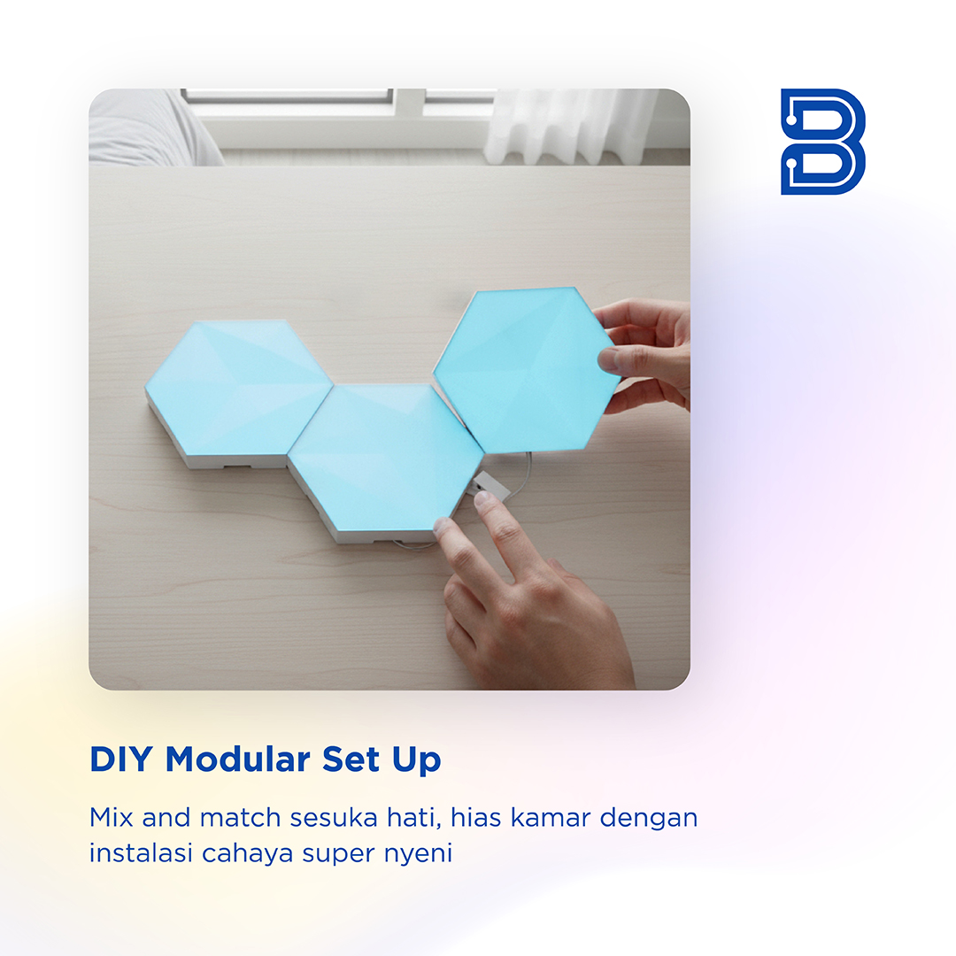 BIOTA Smart DIY Hexagon Light - Image 5
