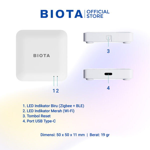 BIOTA Smart Gateway ZigBee Bluetooth