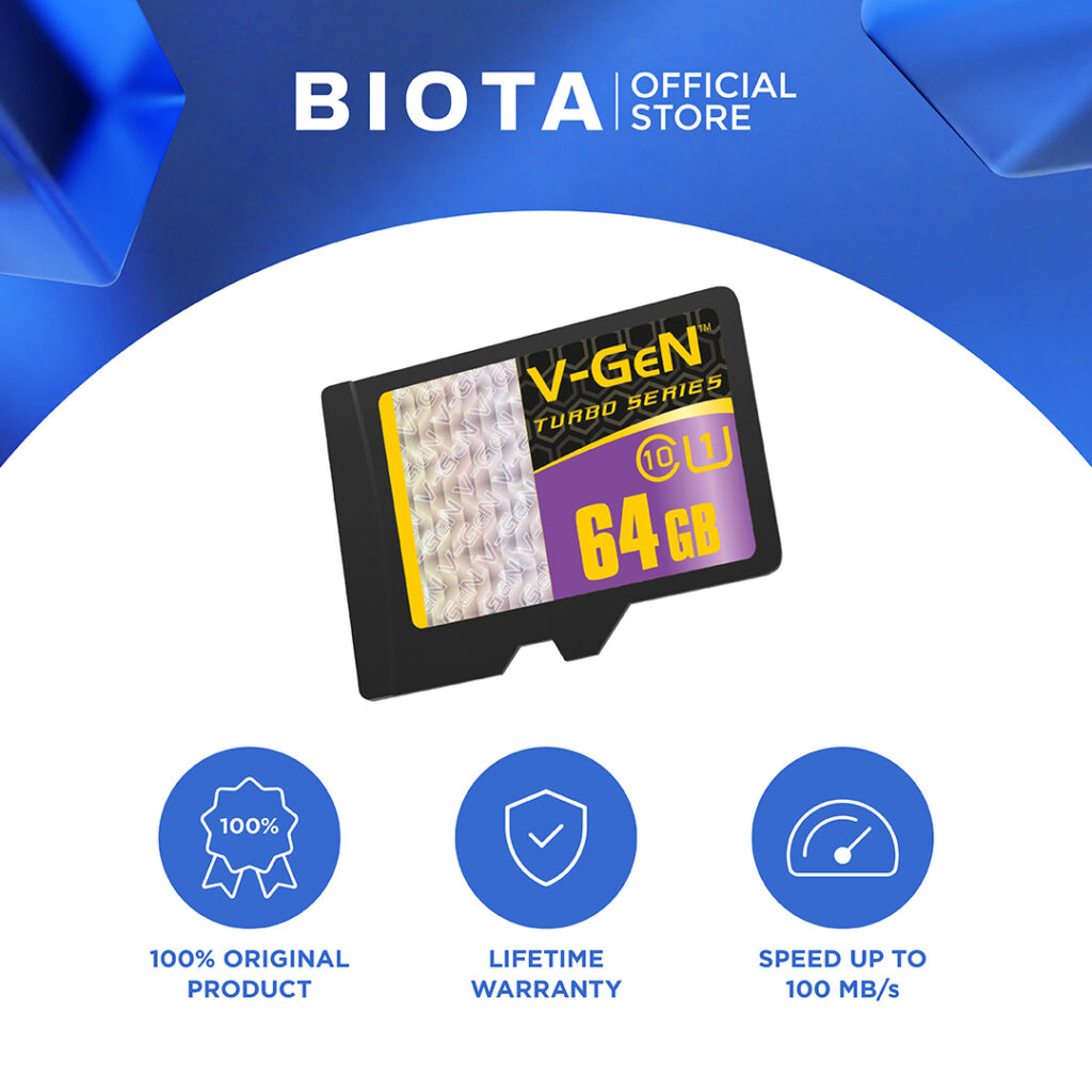 BIOTA Micro SD V-GeN Turbo Series