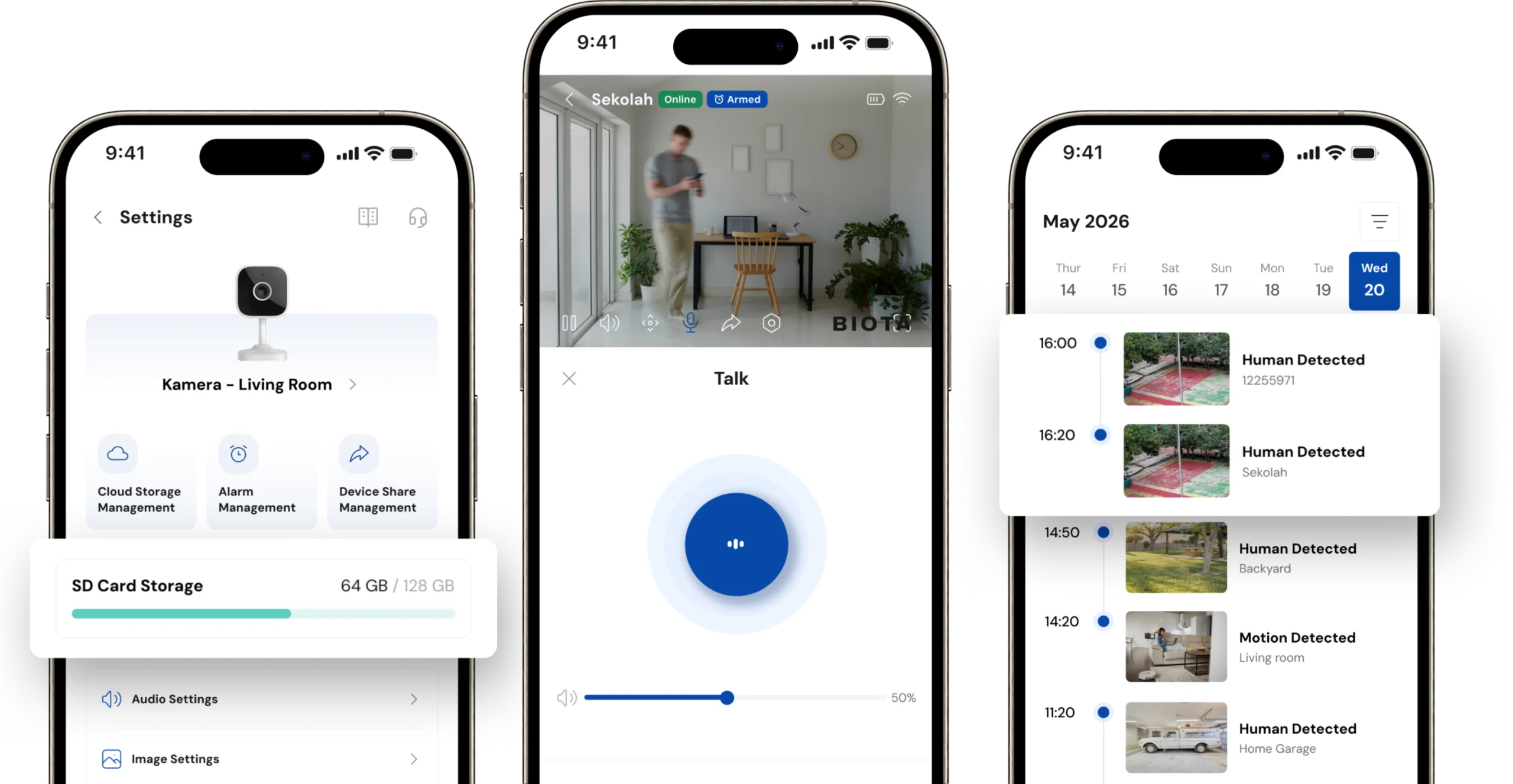 BIOTA Smart Home App