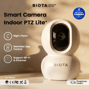 BIOTA Smart Home Wifi Camera Indoor PTZ Lite+ LAN