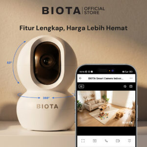 BIOTA Smart Home Wifi Camera Indoor PTZ Lite+ LAN - Image 7