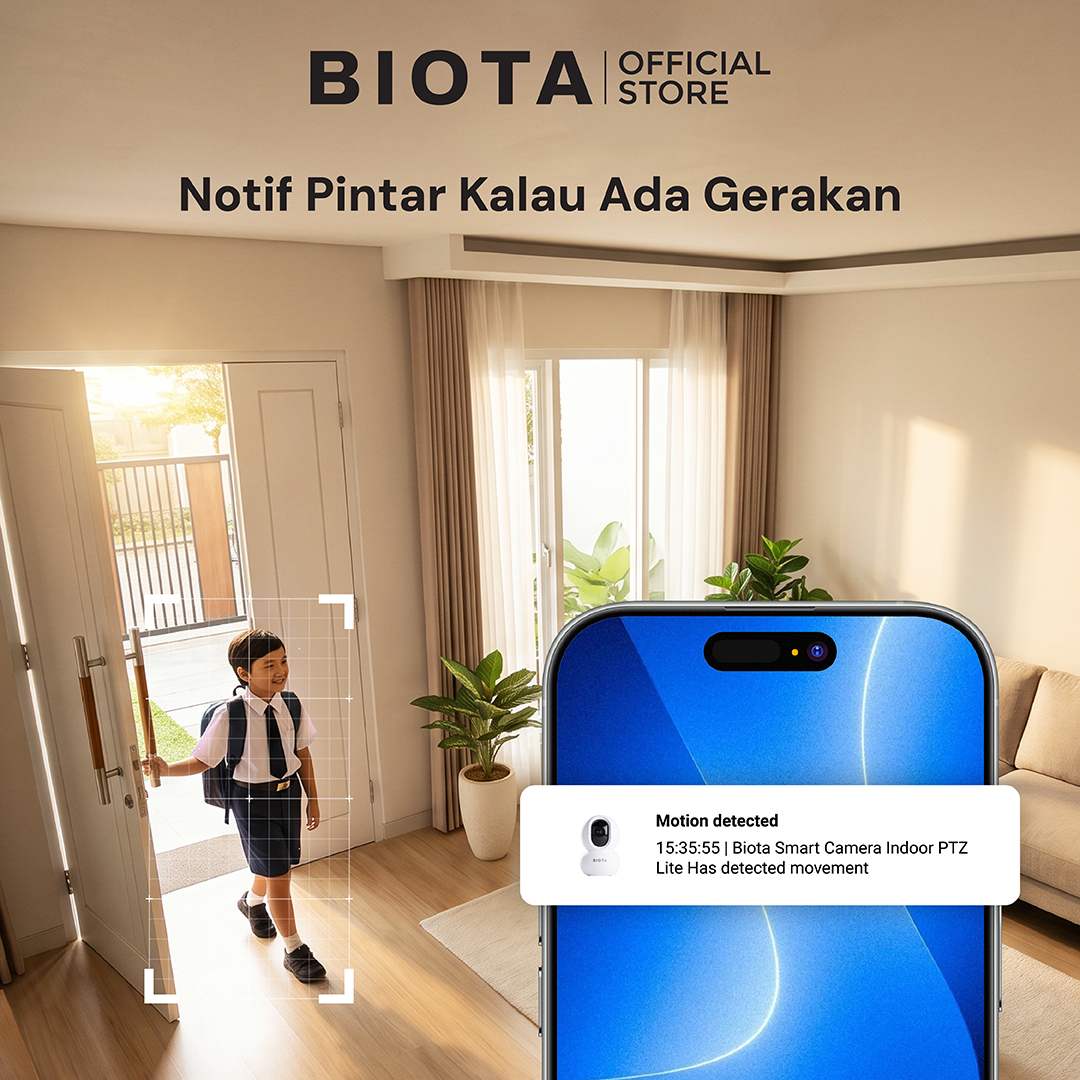 BIOTA Smart Home Wifi Camera Indoor PTZ Lite+ LAN - Image 11