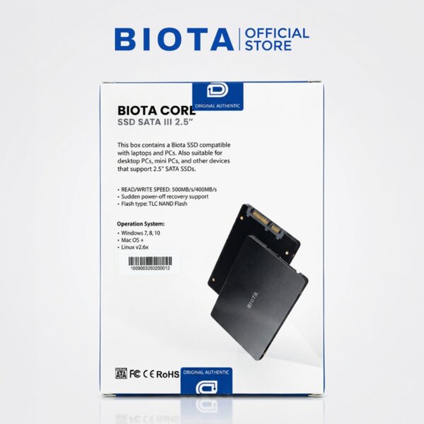 Biota SSD Core Sata III